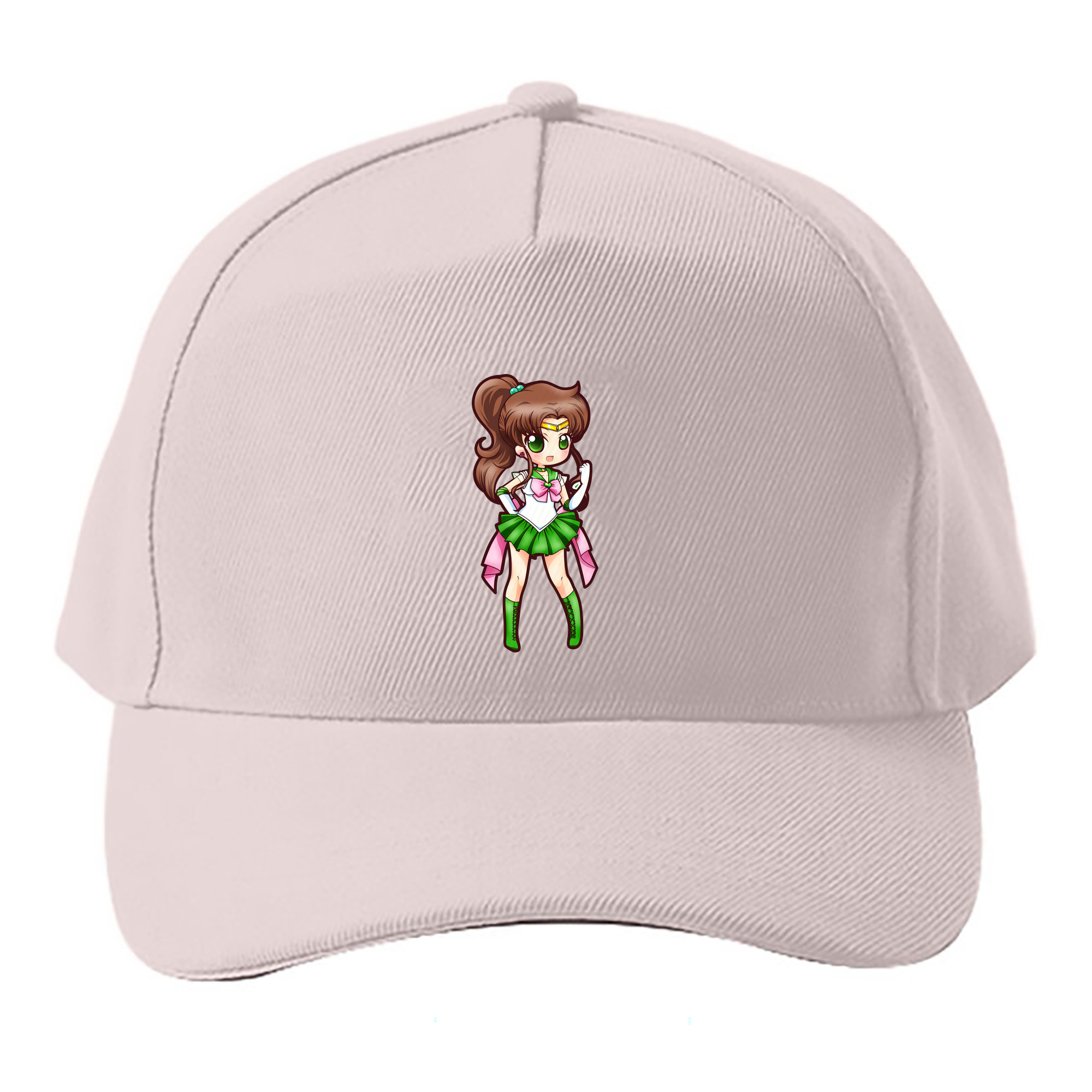（画像用） 美少女戦士セーラームーン 木野 まこと きの まこと Sailor Moon Kino Makoto （セーラージュピター；Sailor Jupiter） ベースボールキャップ 綿100％ 男女兼用 帽子 スポーツ
